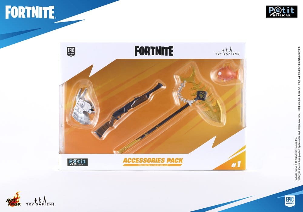 Fortnite Petit Replicas Zubehörpaket Serie 1 Sortiment (8) - Preorder - ETA: 21.02.2027