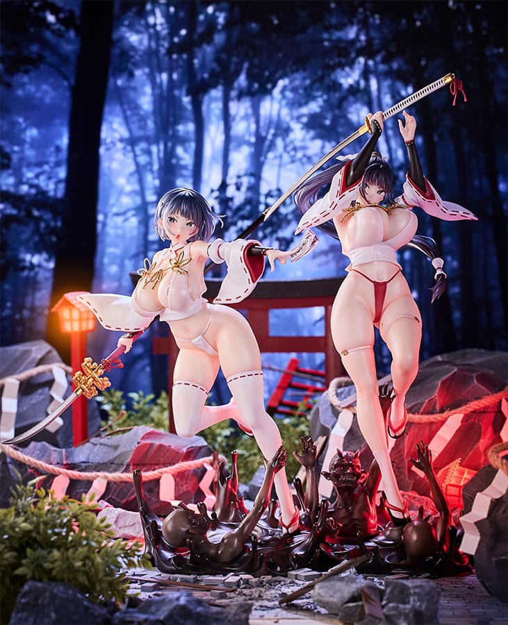 Original Character Statuen 2er-Set 1/6 Sakuya Todo & Iori Todo    - Versand: 7 Tage nach Bestellung