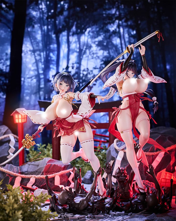 Original Character Statuen 2er-Set 1/6 Sakuya Todo & Iori Todo    - Versand: 7 Tage nach Bestellung