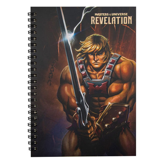 Masters of the Universe - Revelation: He-Man Notebook - Versand: 5-7 Tage nach Bestellung