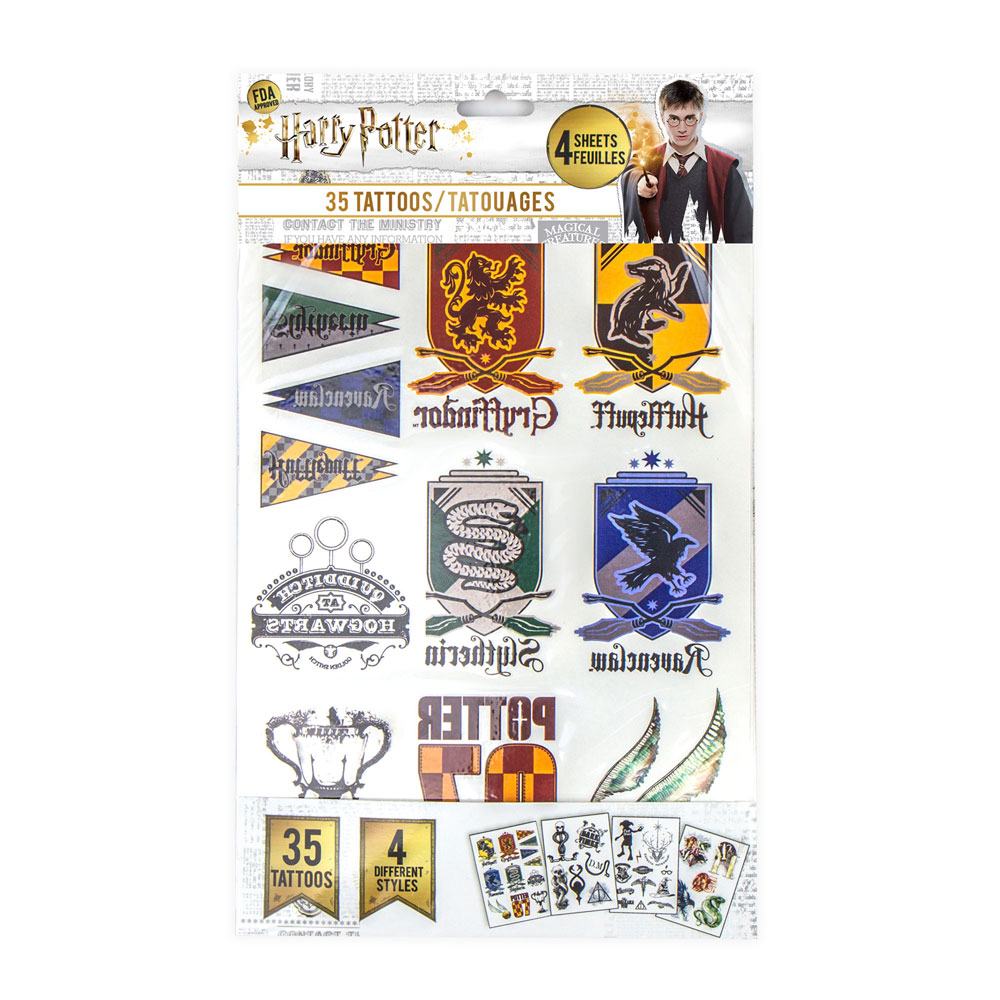Harry Potter Tattoos 35-er Set  - Versand: 5-7 Tage nach Bestellung