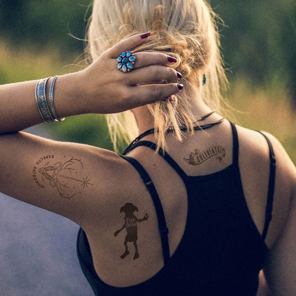 Harry Potter Tattoos 35-er Set  - Versand: 5-7 Tage nach Bestellung