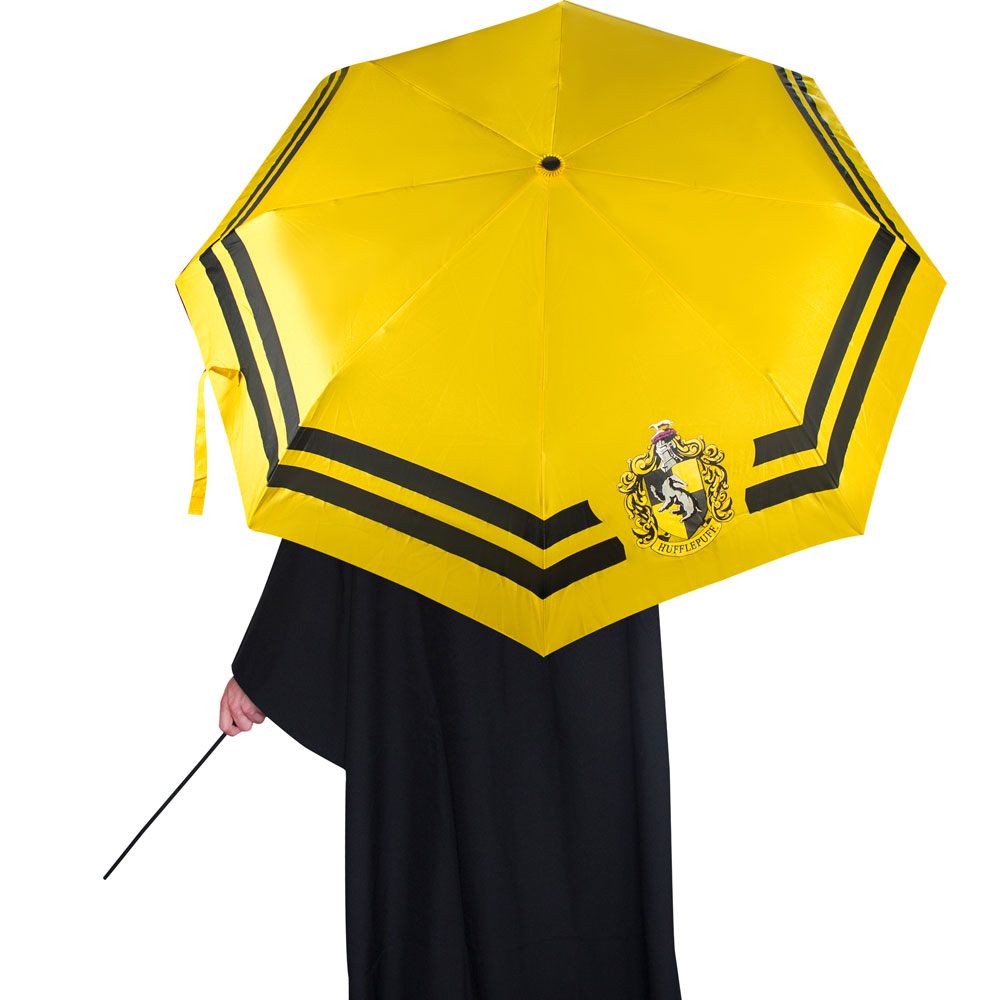 Harry Potter Regenschirm Hufflepuff Logo - Versand: 5-7 Tage nach Bestellung