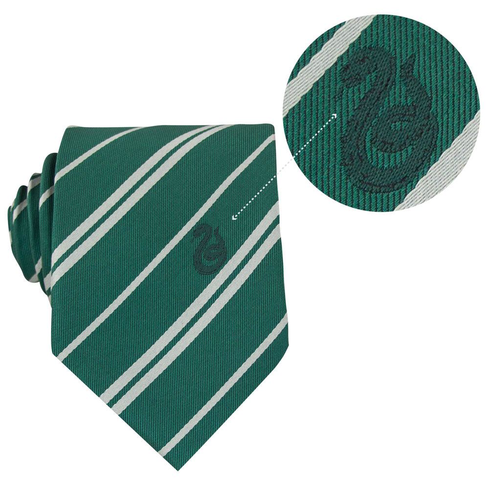 Harry Potter Krawatte & Ansteck-Pin Deluxe Box Slytherin - Versand: 5-7 Tage nach Bestellung