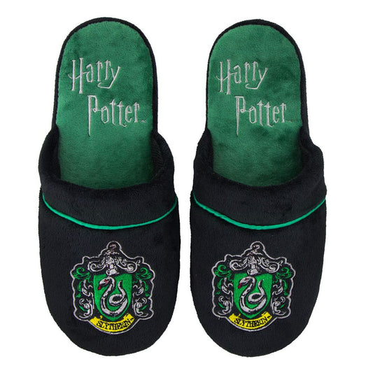 Harry Potter Hausschuhe Slytherin  Größe M/L - Versand: 7 Tage nach Bestellung