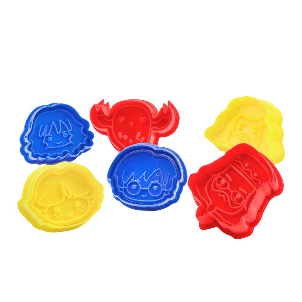 Harry Potter Ausstechformen / Keksstempel 6er-Pack Kawaii - Versand: 5-7 Tage nach Bestellung