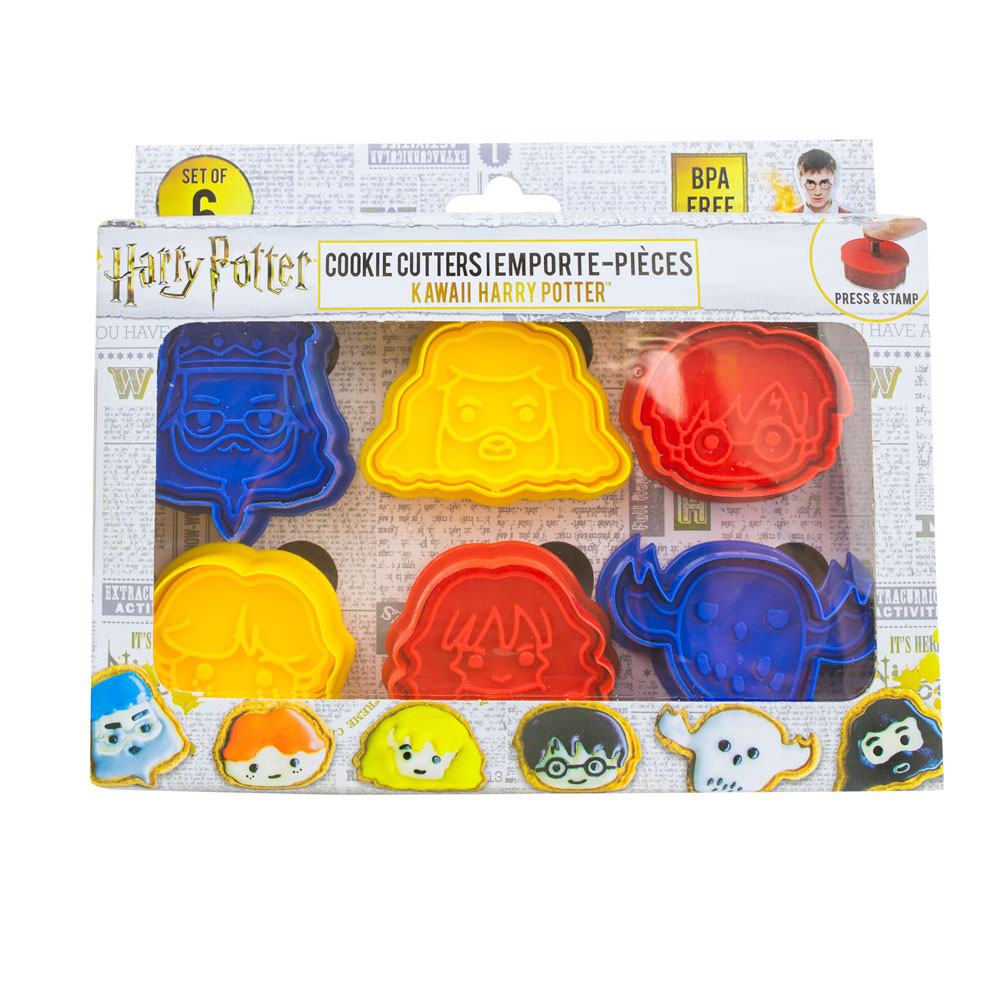 Harry Potter Ausstechformen / Keksstempel 6er-Pack Kawaii - Versand: 5-7 Tage nach Bestellung