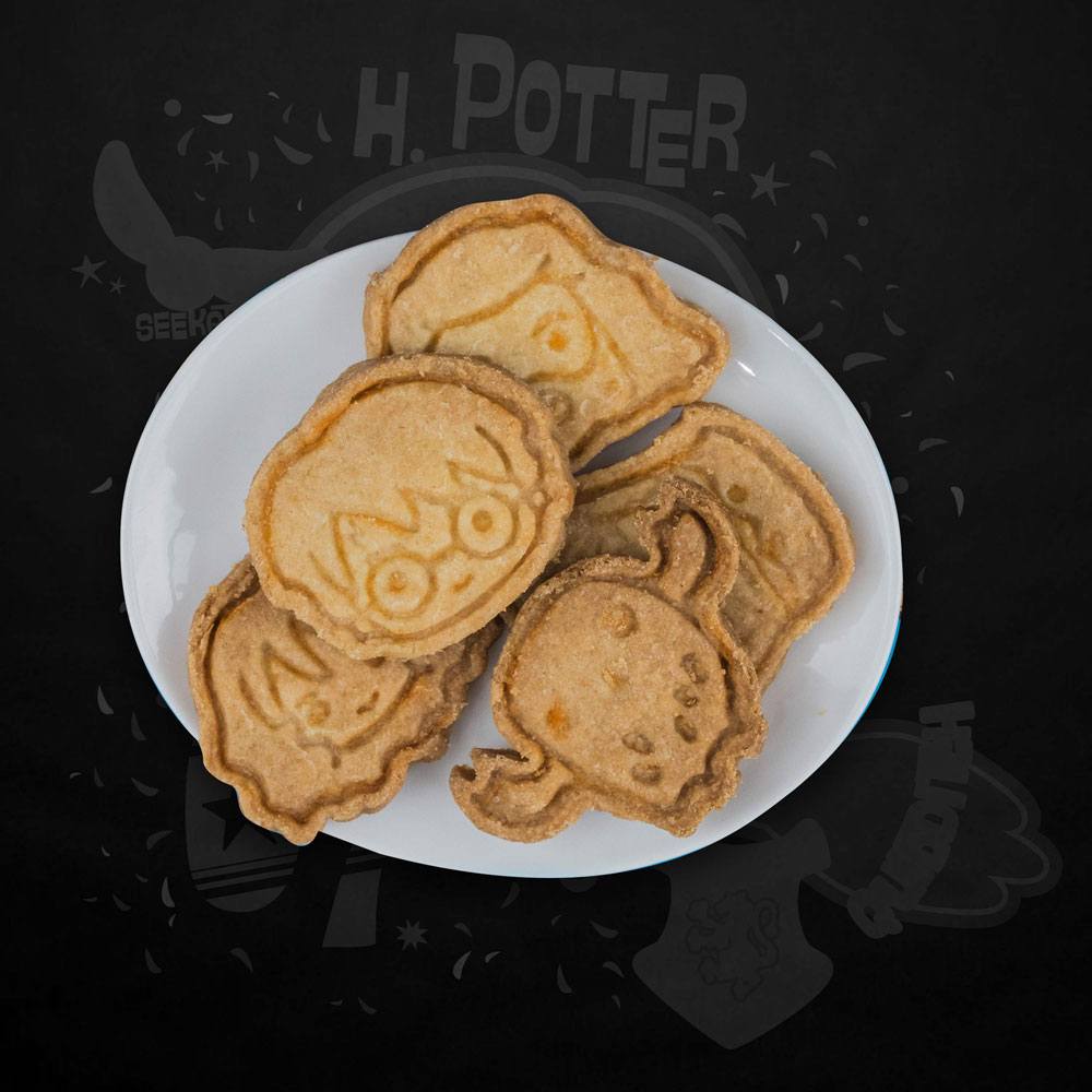 Harry Potter Ausstechformen / Keksstempel 6er-Pack Kawaii - Versand: 5-7 Tage nach Bestellung