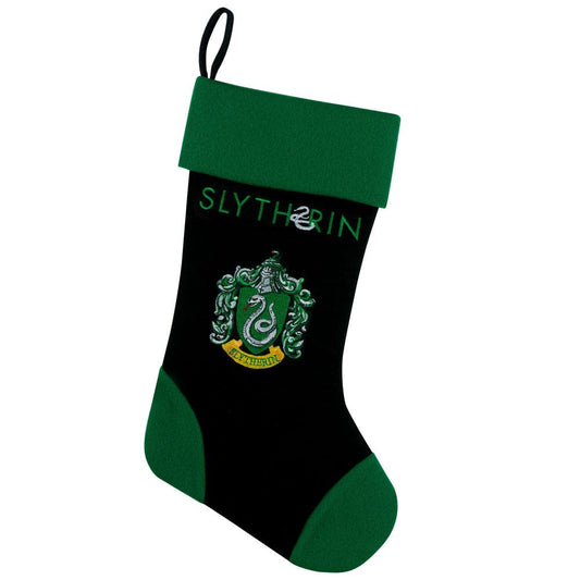 Harry Potter Weihnachtsstrumpf Slytherin 45 cm - Versand: 5-7 Tage nach Bestellung