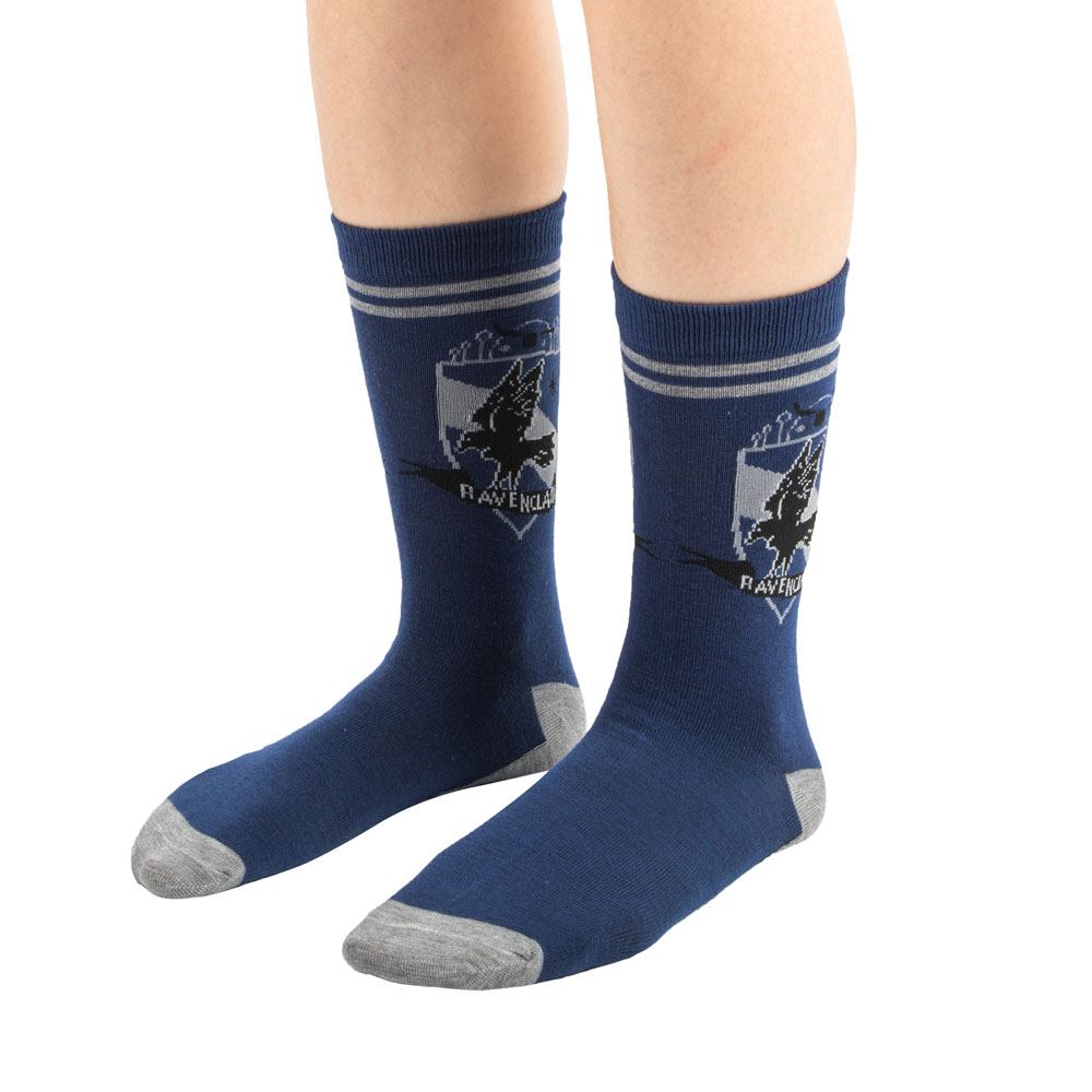 Harry Potter Socken 3er-Pack Ravenclaw   - Versand: 5-7 Tage nach Bestellung