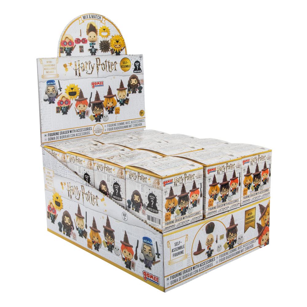 Harry Potter Sammelfiguren aus Gummi Display (24) - Versand: 5-7 Tage nach Bestellung