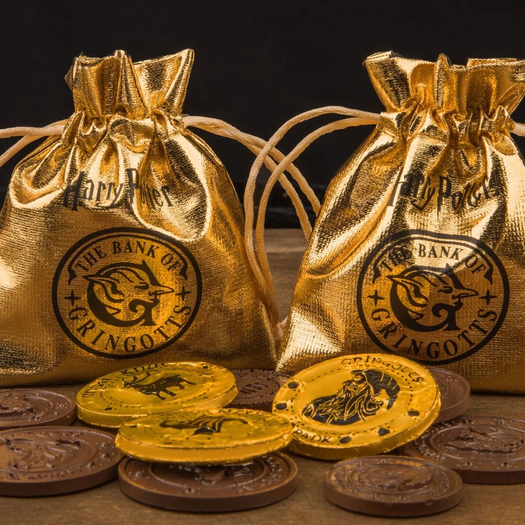Harry Potter Pralinen-Form Gringotts Bank Coin  - Preorder - ETA: 15.09.2025