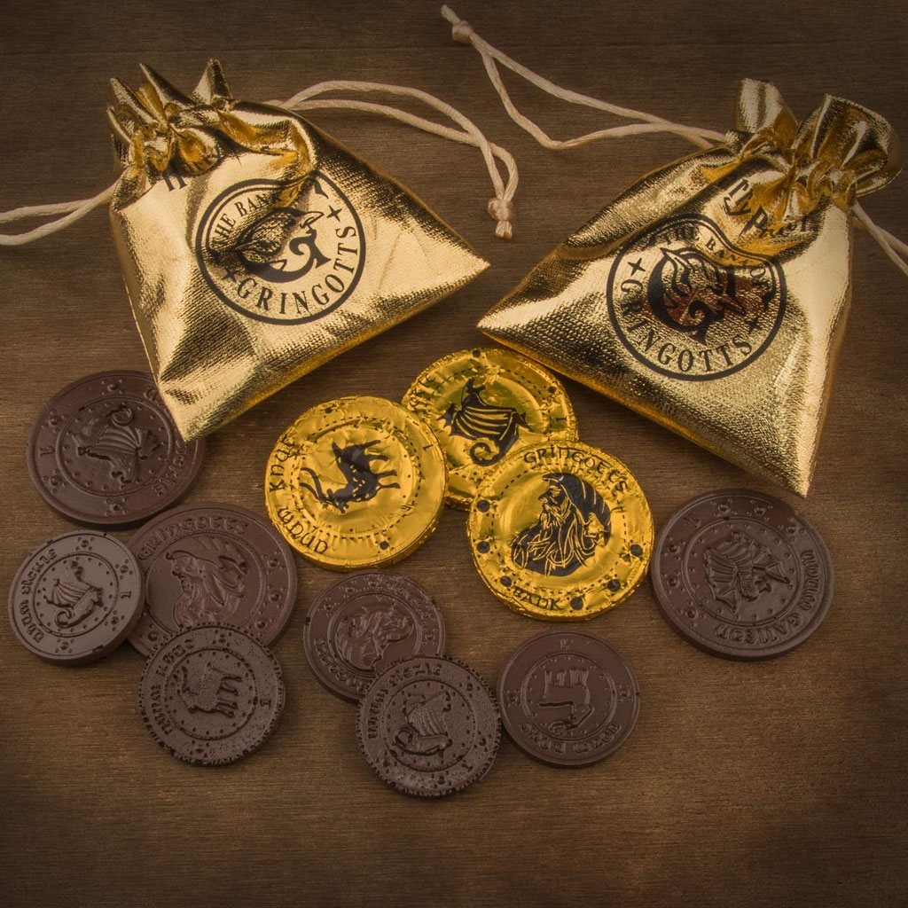 Harry Potter Pralinen-Form Gringotts Bank Coin  - Preorder - ETA: 15.09.2025