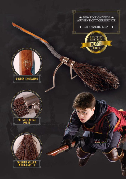 Harry Potter Replik 1/1 Feuerblitz Flugbesen 2022 Edition  - Versand: 5-7 Tage nach Bestellung