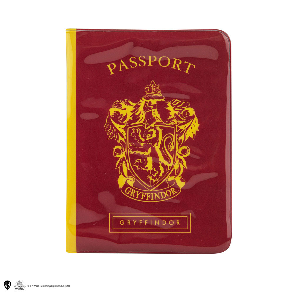 Harry Potter Kofferanhänger & Reisepass-Halter Set Gryffindor  - Versand: 5-7 Tage nach Bestellung