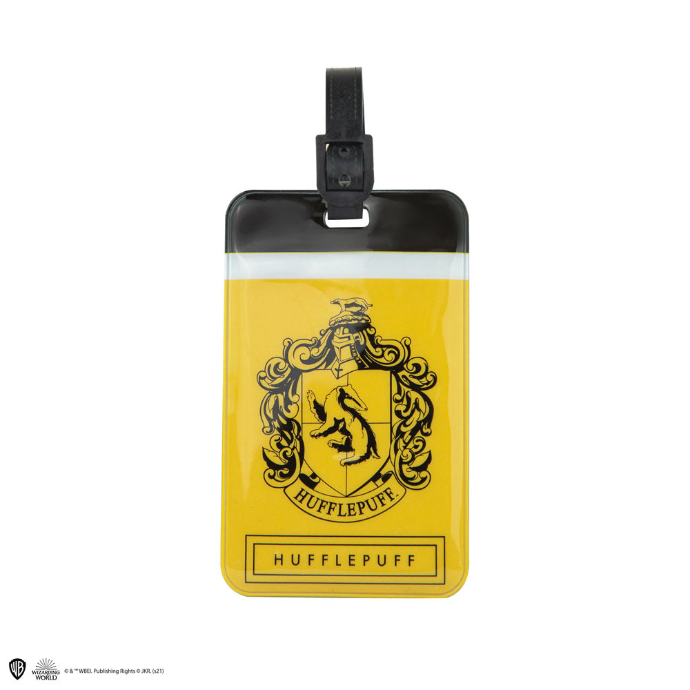 Harry Potter Kofferanhänger & Reisepass-Halter Set Hufflepuff     - Versand: 5-7 Tage nach Bestellung