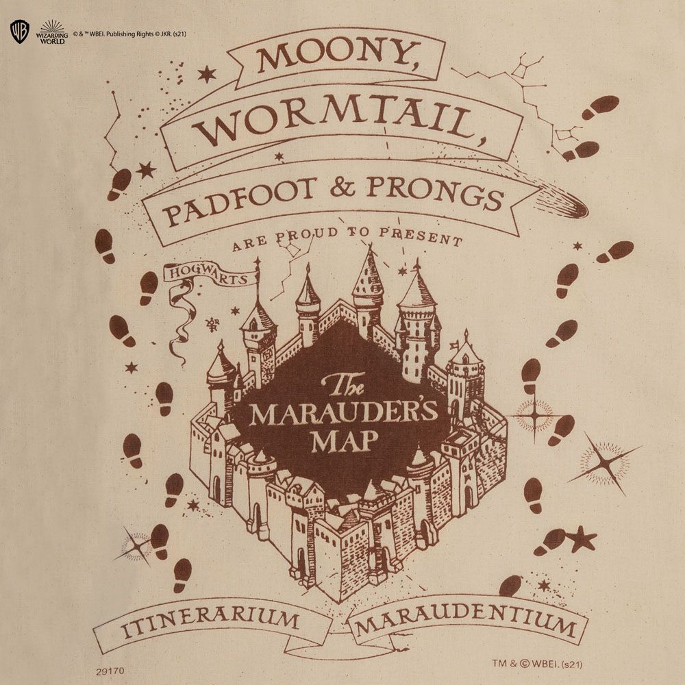 Harry Potter Tragetasche Marauder Map - Preorder - ETA: 03.12.2025