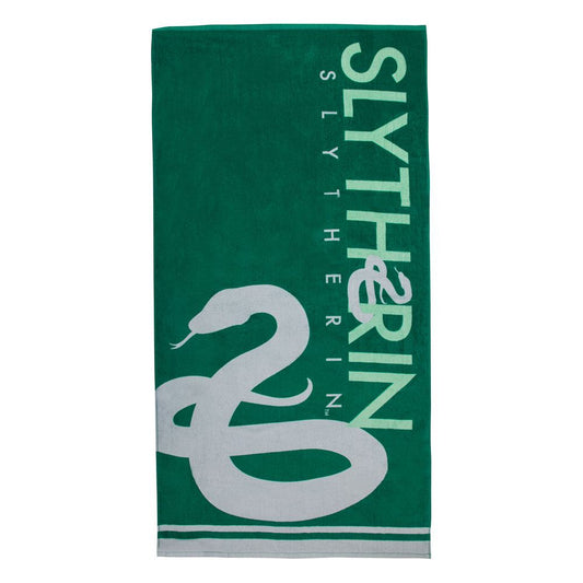 Harry Potter Handtuch Slytherin 140 x 70 cm - Versand: 5-7 Tage nach Bestellung