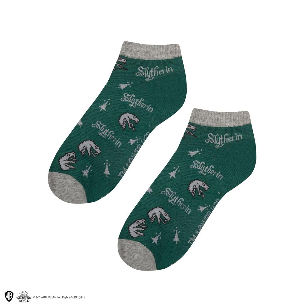 Harry Potter Knöchelsocken 3er-Pack Slytherin - Versand: 5-7 Tage nach Bestellung