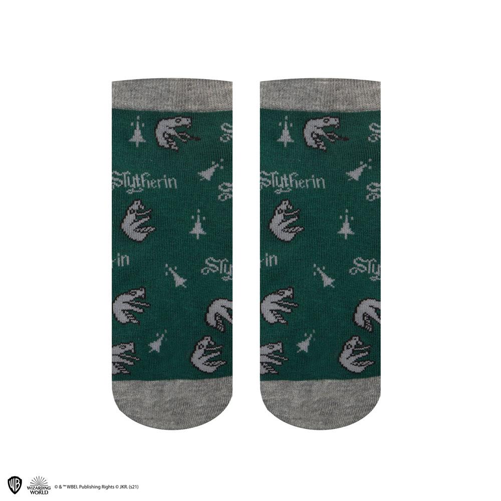 Harry Potter Knöchelsocken 3er-Pack Slytherin - Versand: 5-7 Tage nach Bestellung