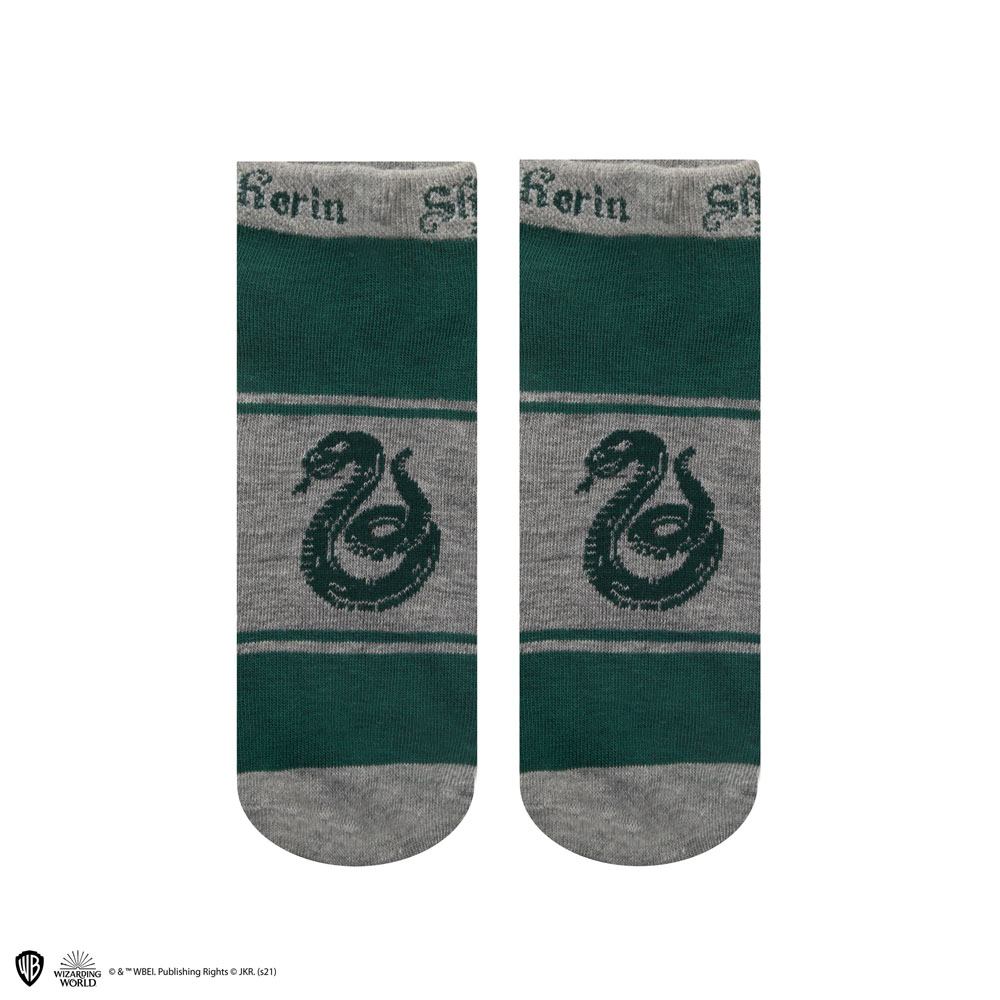 Harry Potter Knöchelsocken 3er-Pack Slytherin - Versand: 5-7 Tage nach Bestellung