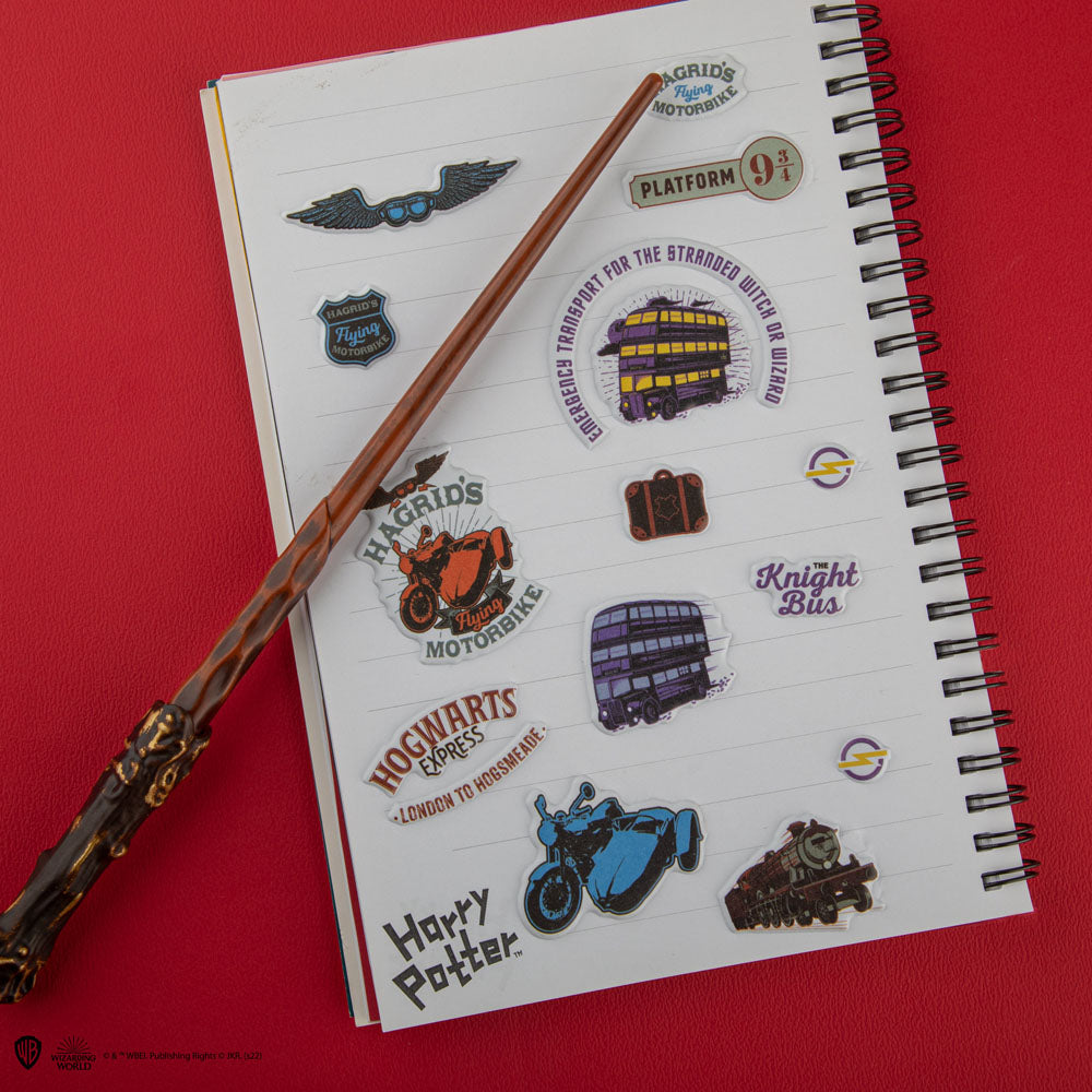 Harry Potter Puffy Sticker Magical Motors - Versand: 5-7 Tage nach Bestellung