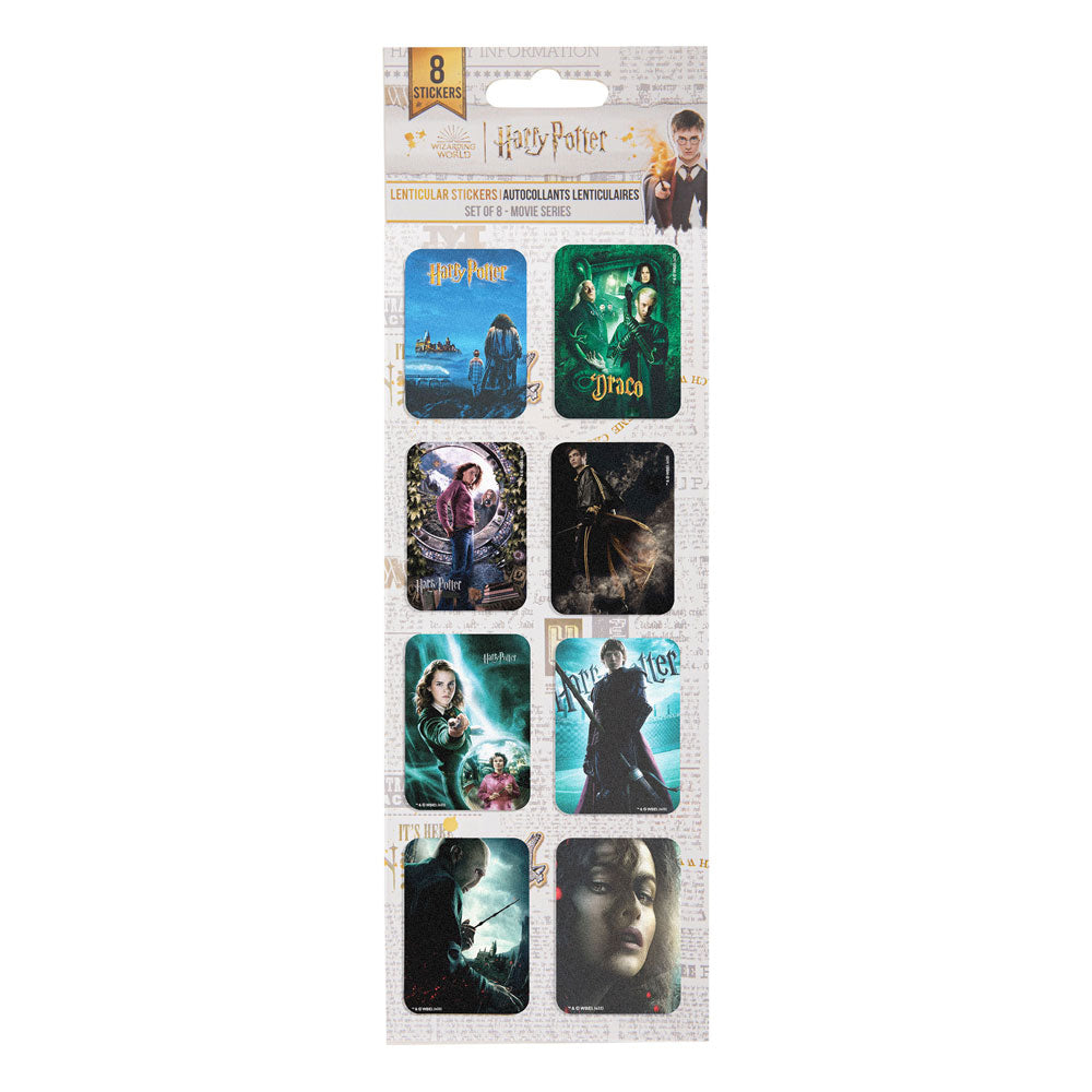 Harry Potter Lenticular Sticker HP movie - Versand: 5-7 Tage nach Bestellung