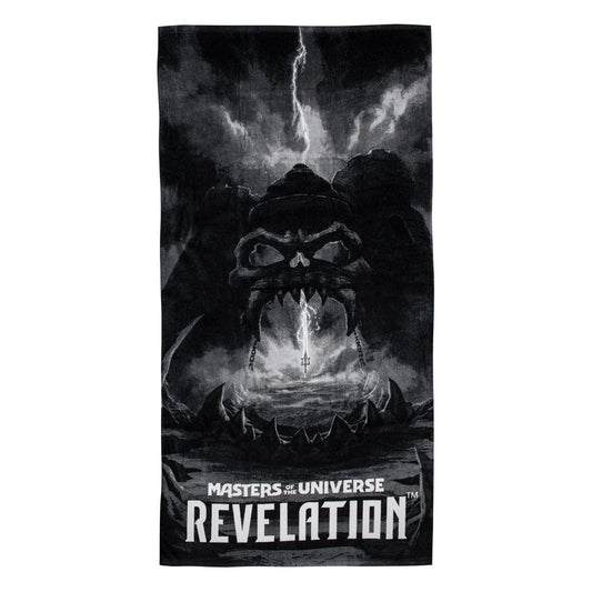 Masters of the Universe - Revelation: Handtuch Dark Castle Grayskull 140 x 70 cm - Preorder - ETA: 15.09.2025