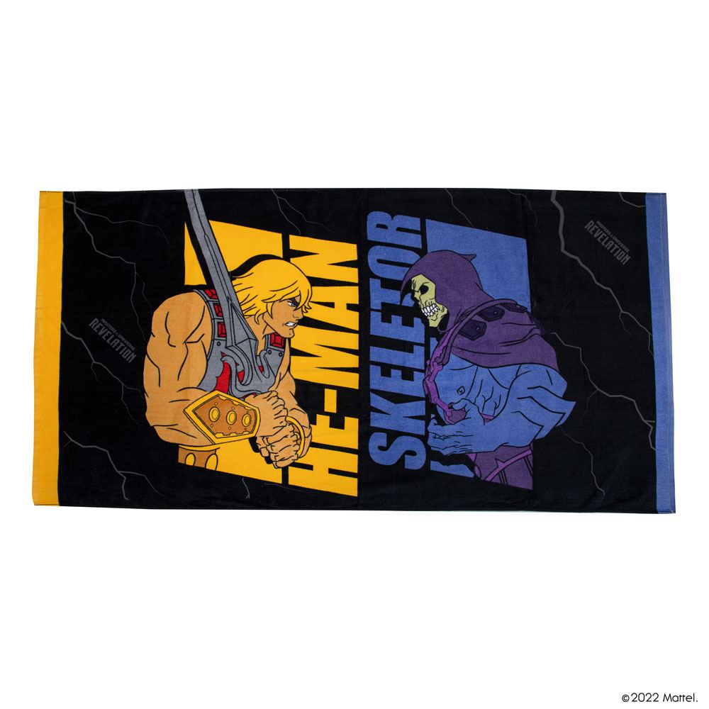 Masters of the Universe Handtuch He-Man & Skeletor 140 x 70 cm - Preorder - ETA: 18.10.2025