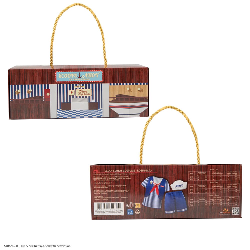 Stranger Things: Scoops Ahoy Robin Costume - Preorder - ETA: 27.10.2025