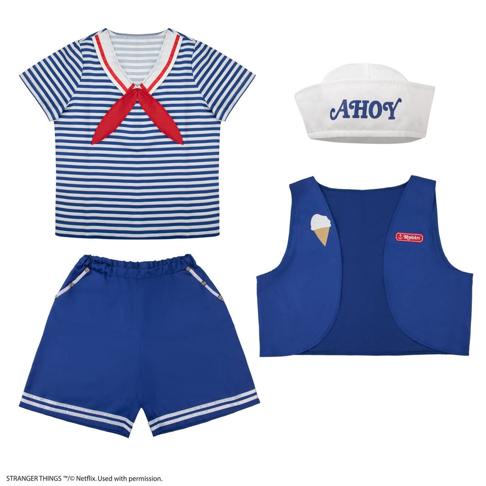 Stranger Things: Scoops Ahoy Robin Costume - Preorder - ETA: 27.10.2025