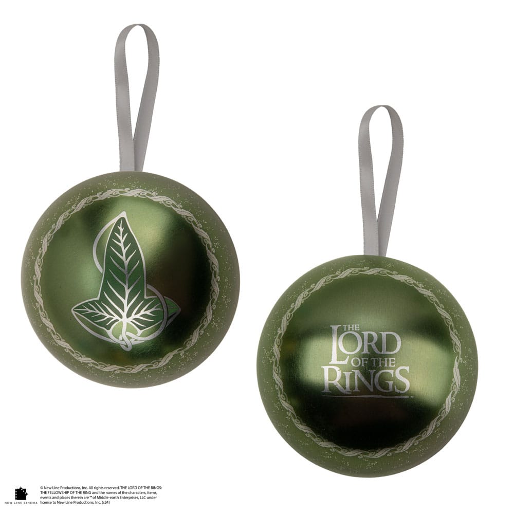 Herr der Herr der Ringe Christbaumschmuck mit Brosche Lorien Leaf   - Versand: 5-7 Tage nach Bestellung