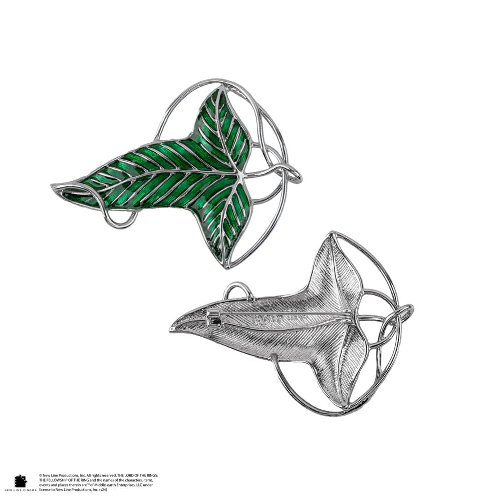 Herr der Herr der Ringe Christbaumschmuck mit Brosche Lorien Leaf   - Versand: 5-7 Tage nach Bestellung