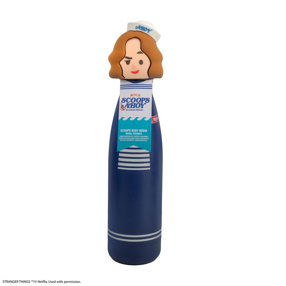 Stranger Things Wasserflasche Scoops Ahoy Robin 500 ml - Preorder - ETA: 27.10.2025