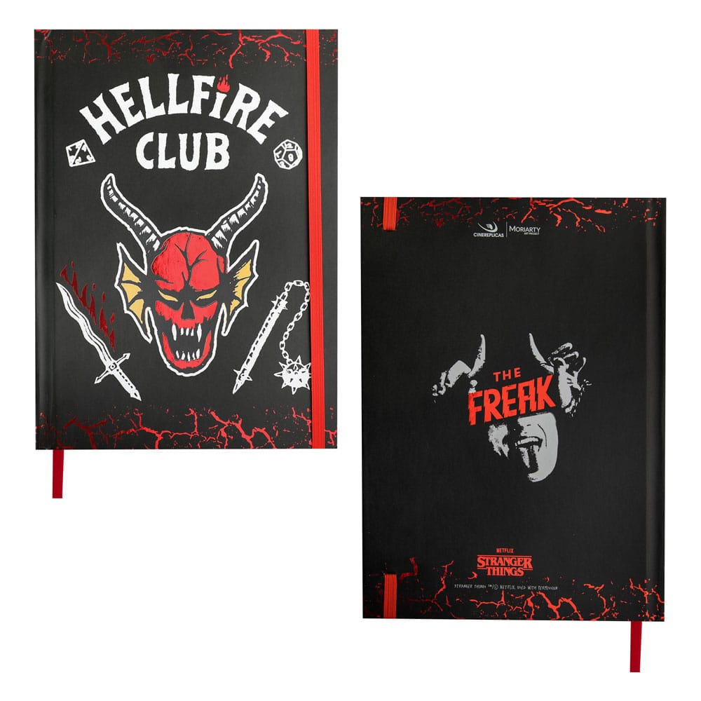 Stranger Things Notizbuch Hell Fire Club  - Preorder - ETA: 12.11.2026