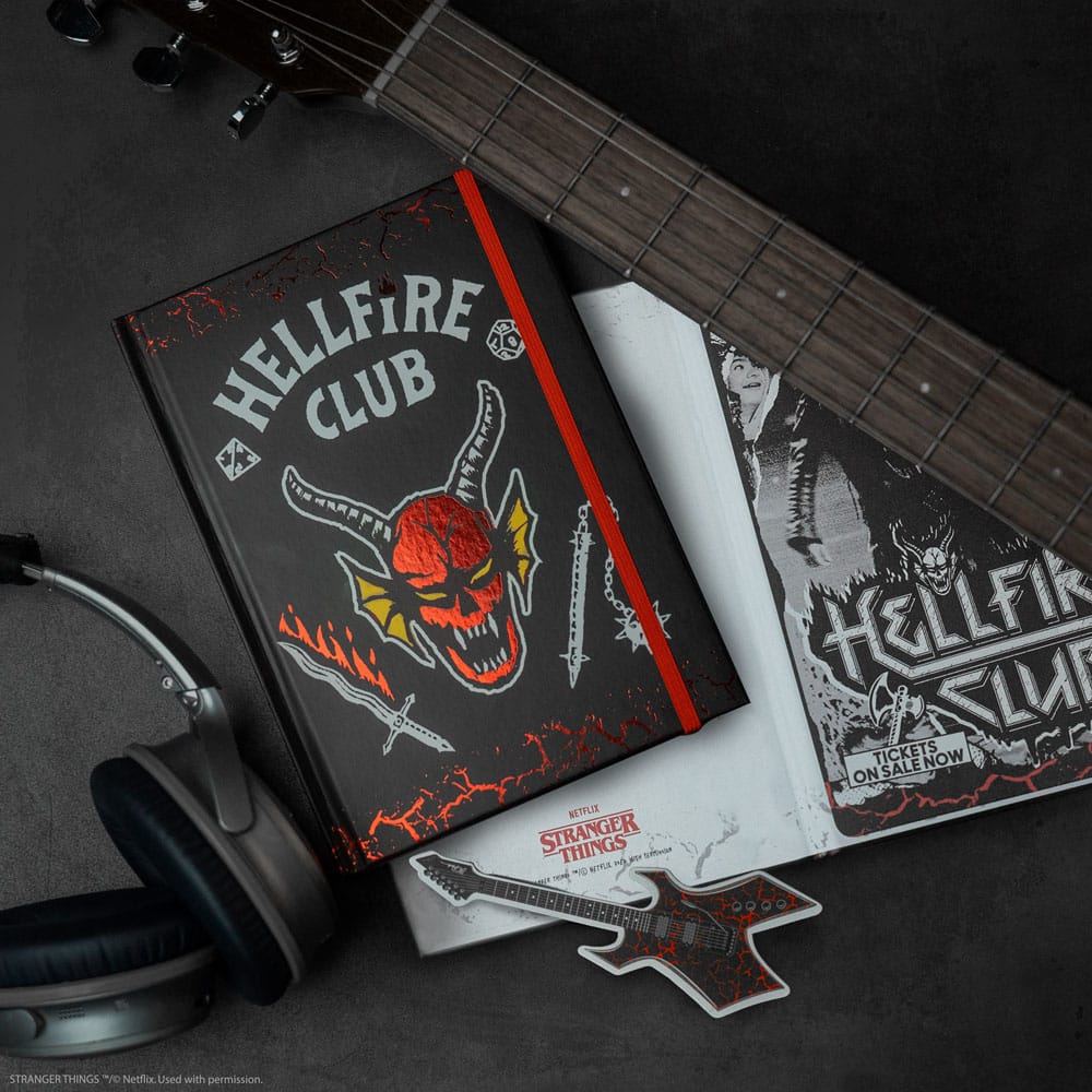 Stranger Things Notizbuch Hell Fire Club  - Preorder - ETA: 12.11.2026