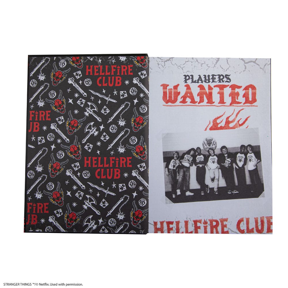 Stranger Things Notizbuch Hell Fire Club  - Preorder - ETA: 12.11.2026