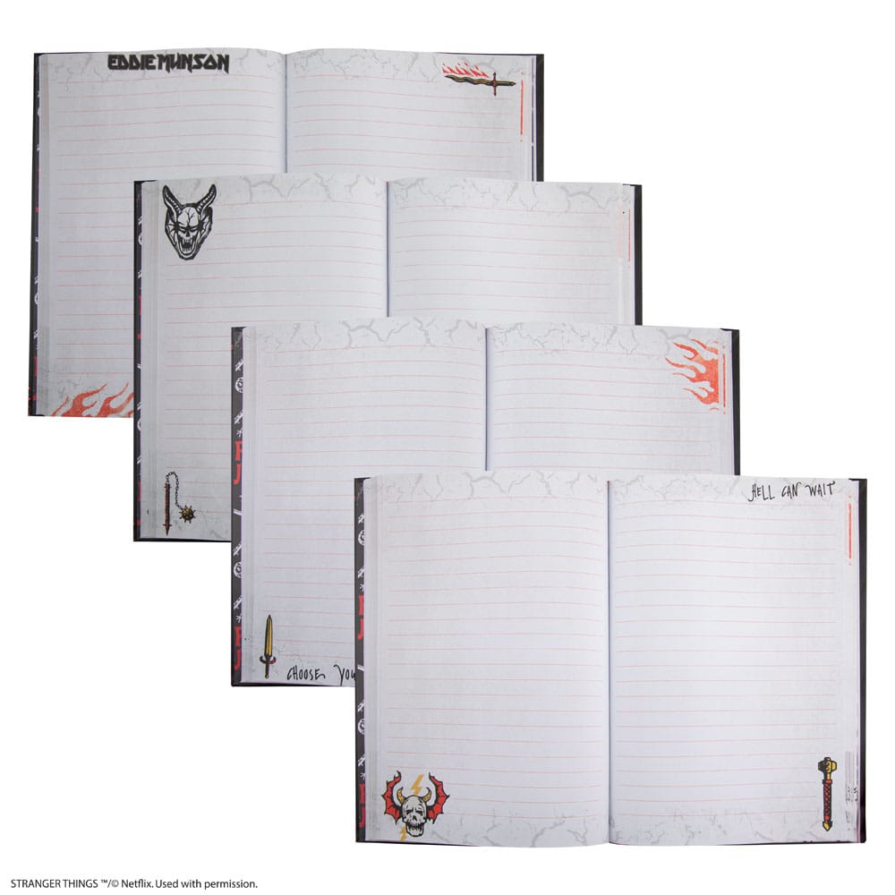 Stranger Things Notizbuch Hell Fire Club  - Preorder - ETA: 12.11.2026