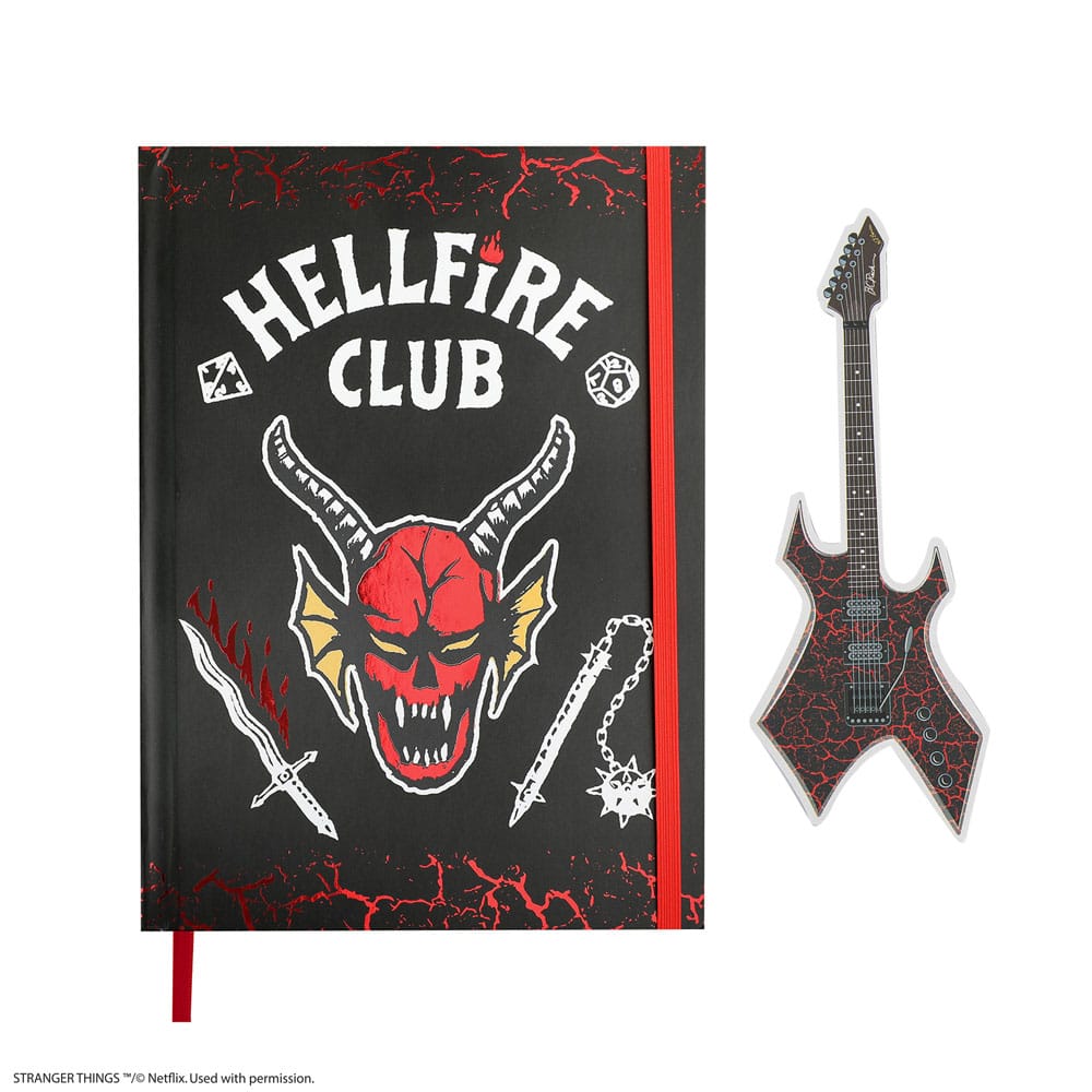 Stranger Things Notizbuch Hell Fire Club  - Preorder - ETA: 12.11.2026