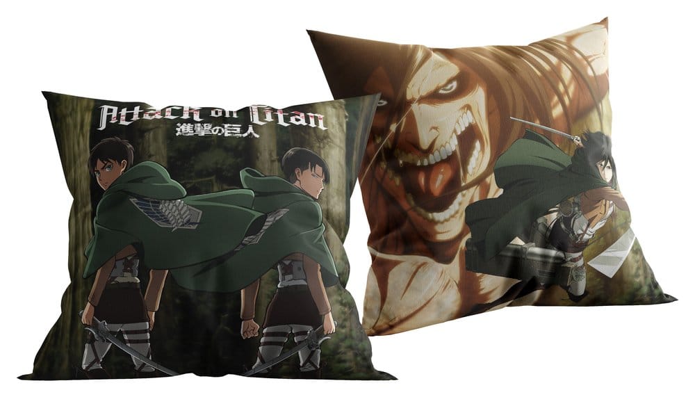 Attack on Titan Dekokissen 40x40 cm - Preorder - ETA: 26.10.2026
