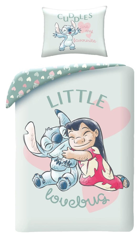 Lilo & Stitch Bettwäsche Little Lovebug 140 x 200 cm / 70 x 90 cm - Versand: 7 Tage nach Bestellung