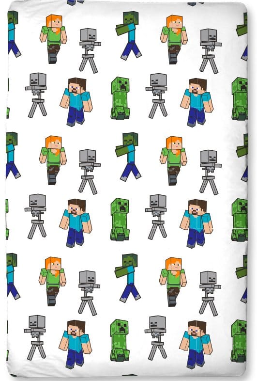 Minecraft Spannbetttuch 90 x 200 cm - Preorder - ETA: 25.11.2026