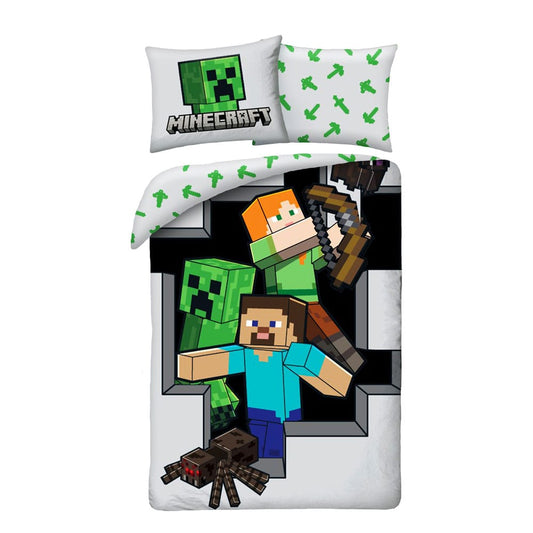 Minecraft Bettwäsche Ver. 8 140 x 200 cm / 70 x 90 cm            - Preorder - ETA: 25.10.2025