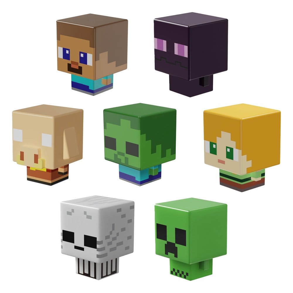 Minecraft Mini-Taschenlampe Nachtlicht Blind Box Display (20) - Preorder - ETA: 25.01.2027