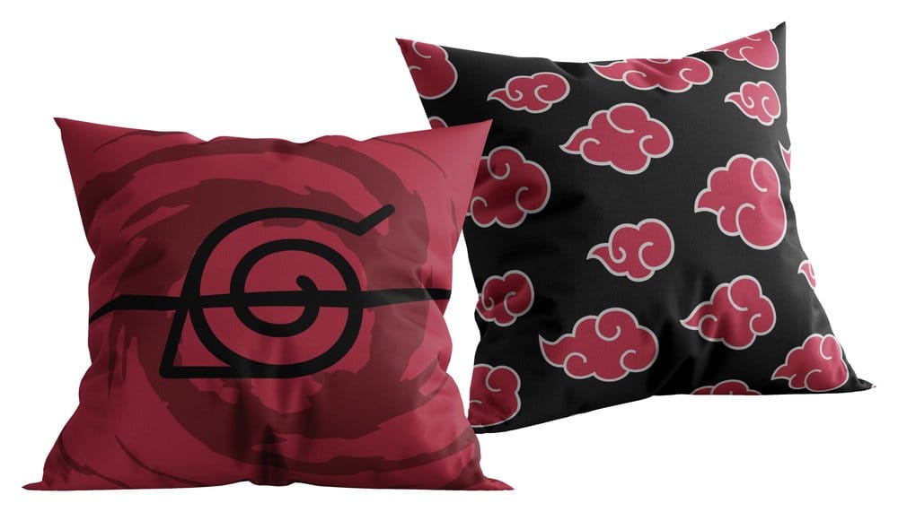 Naruto Shippuden Dekokissen Logo 40x40 cm - Preorder - ETA: 26.10.2026