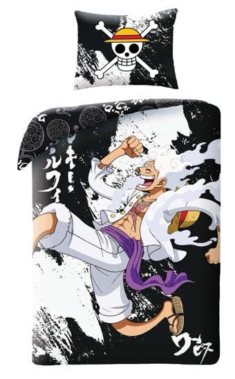 One Piece Bettwäsche Ver. 4 140 x 200 cm / 70 x 90 cm          - Versand: 5-7 Tage nach Bestellung