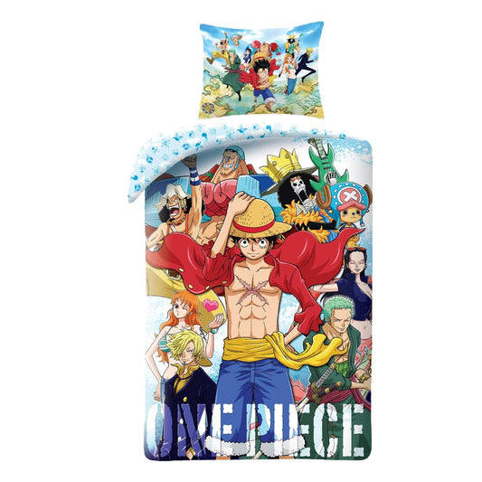 One Piece Bettwäsche Ver. 1 140 x 200 cm / 70 x 90 cm         - Versand: 5-7 Tage nach Bestellung