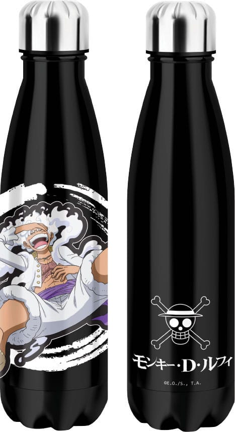 One Piece Thermosflasche Luffy Gear 5 Black - Versand: 5-7 Tage nach Bestellung