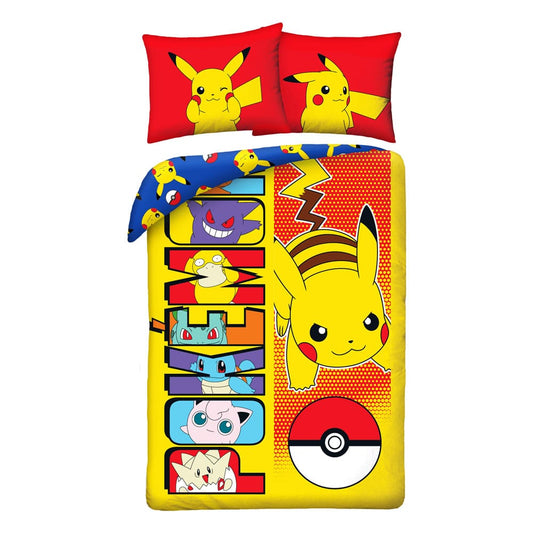 Pokémon Bettwäsche Ver. 15 140 x 200 cm / 70 x 90 cm                     - Preorder - ETA: 26.12.2025