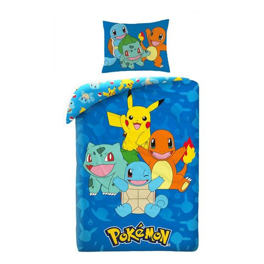 Pokémon Bettwäsche Ver. 2 140 x 200 cm / 70 x 90 cm         - Preorder - ETA: 26.12.2025